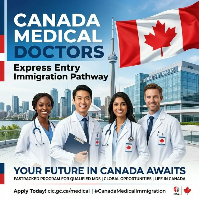 Image: Canada Medical Doctors Immigration Pathway 2026 | Express Entry for Physicians (Fully Supported)