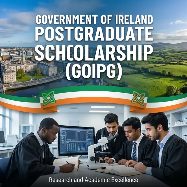 Image: Government of Ireland Postgraduate Scholarship (GOIPG) 2027