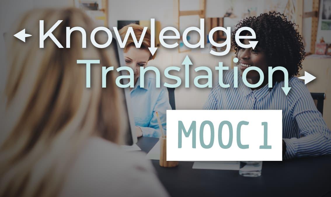 Knowledge Translation 1 - Introduction