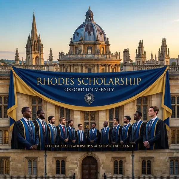 صورة: منحة رودس جامعة أكسفورد (Rhodes Scholarship) 2027