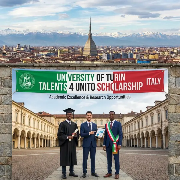 صورة: منحة جامعة تورين Talents 4 UniTo إيطاليا 2026/2027