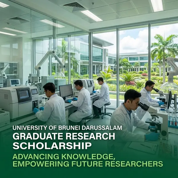 صورة: منحة جامعة بروناي دار السلام للدراسات العليا البحثية 2026