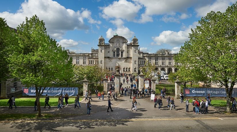 Cardiff University campus