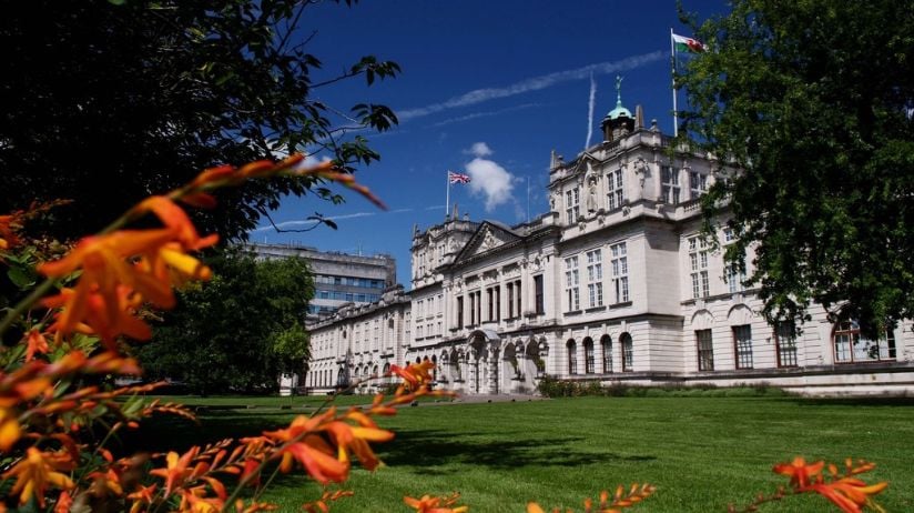 Cardiff University campus