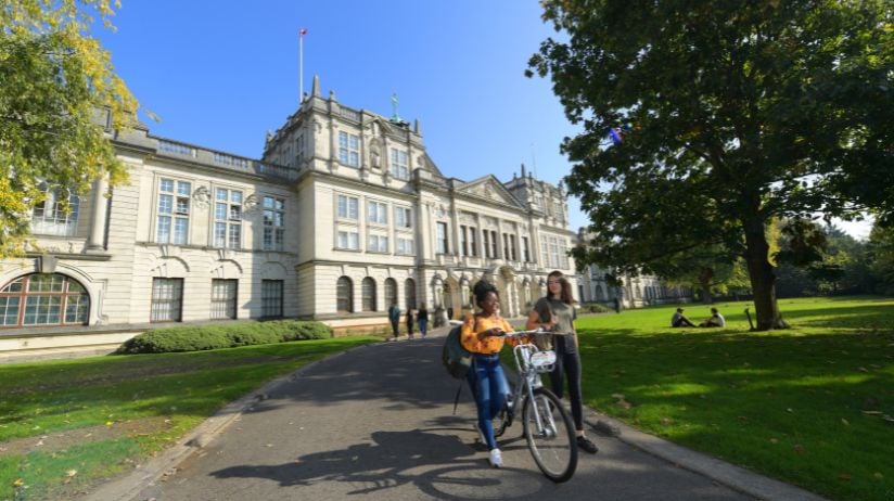 Cardiff University campus
