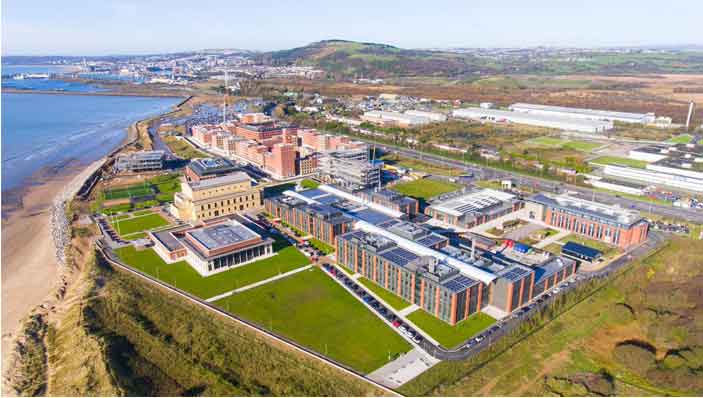 Swansea University campus