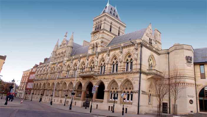 The University of Northampton campus